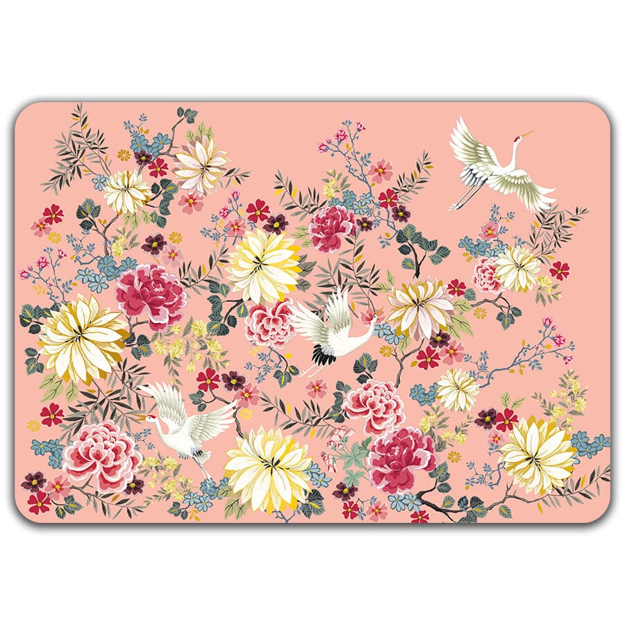 Envol des grues - Set de table dorure Cartes d'Art